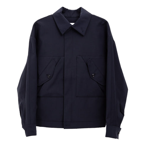 Sage Nation Zushi Jacket Navy Degli Uberti